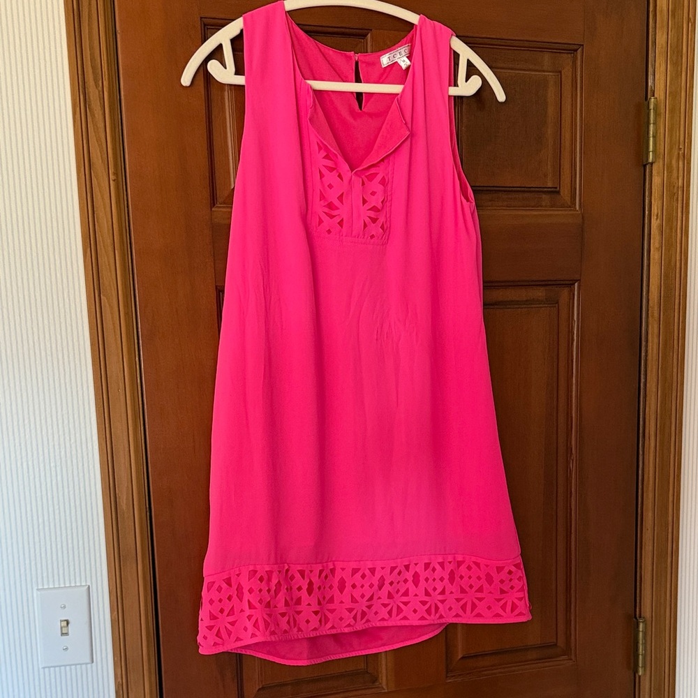 TCEC Fuchsia Sleeveless Mini Dress